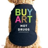 Buy Art Not Drugs Doggie Tank thumb 0