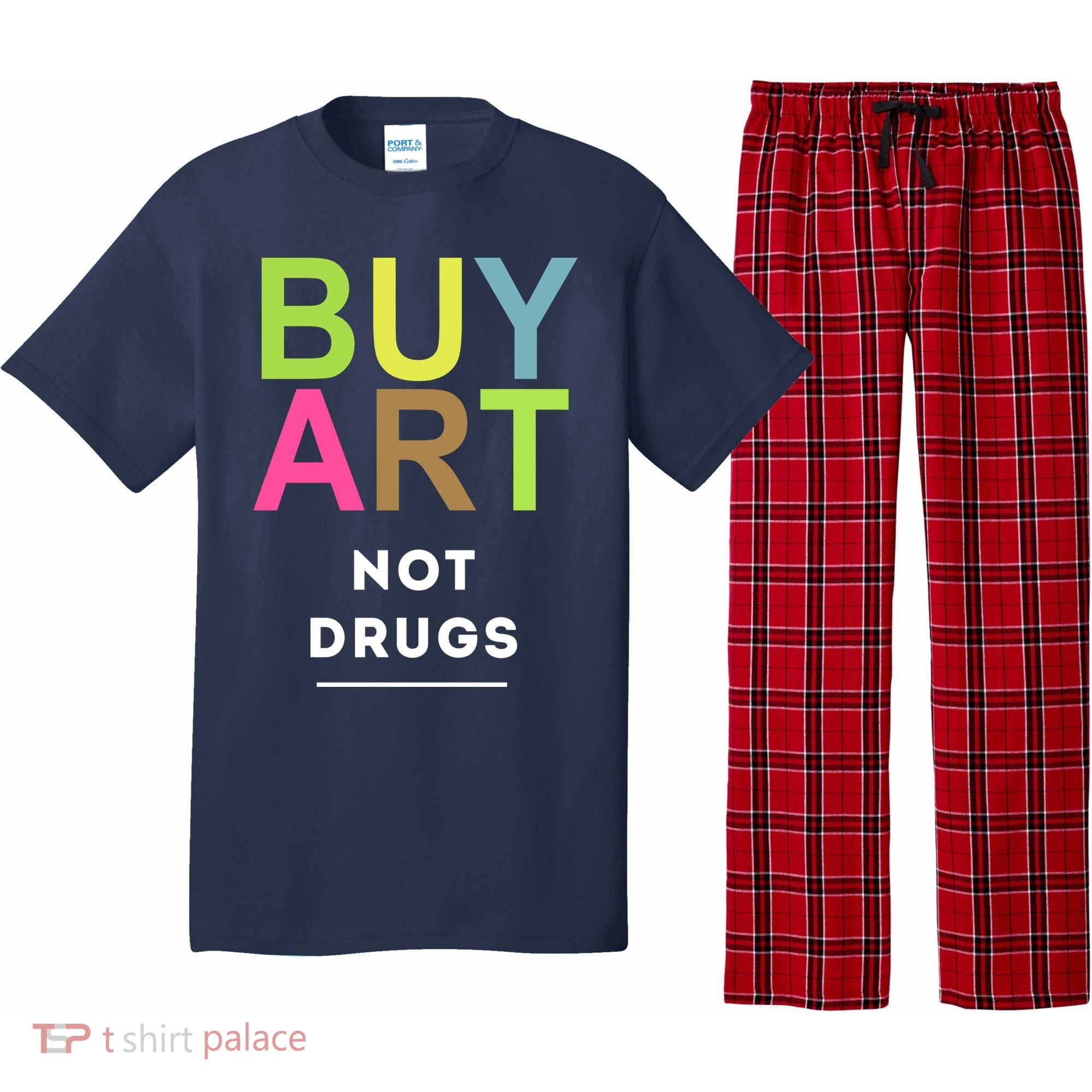 Buy Art Not Drugs Pajama Set