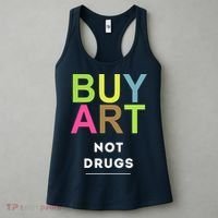 Buy Art Not Drugs Women's Tank Top thumb 3
