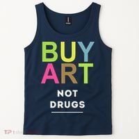 Buy Art Not Drugs Tank Top thumb 2