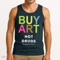 Buy Art Not Drugs Tank Top thumb 3