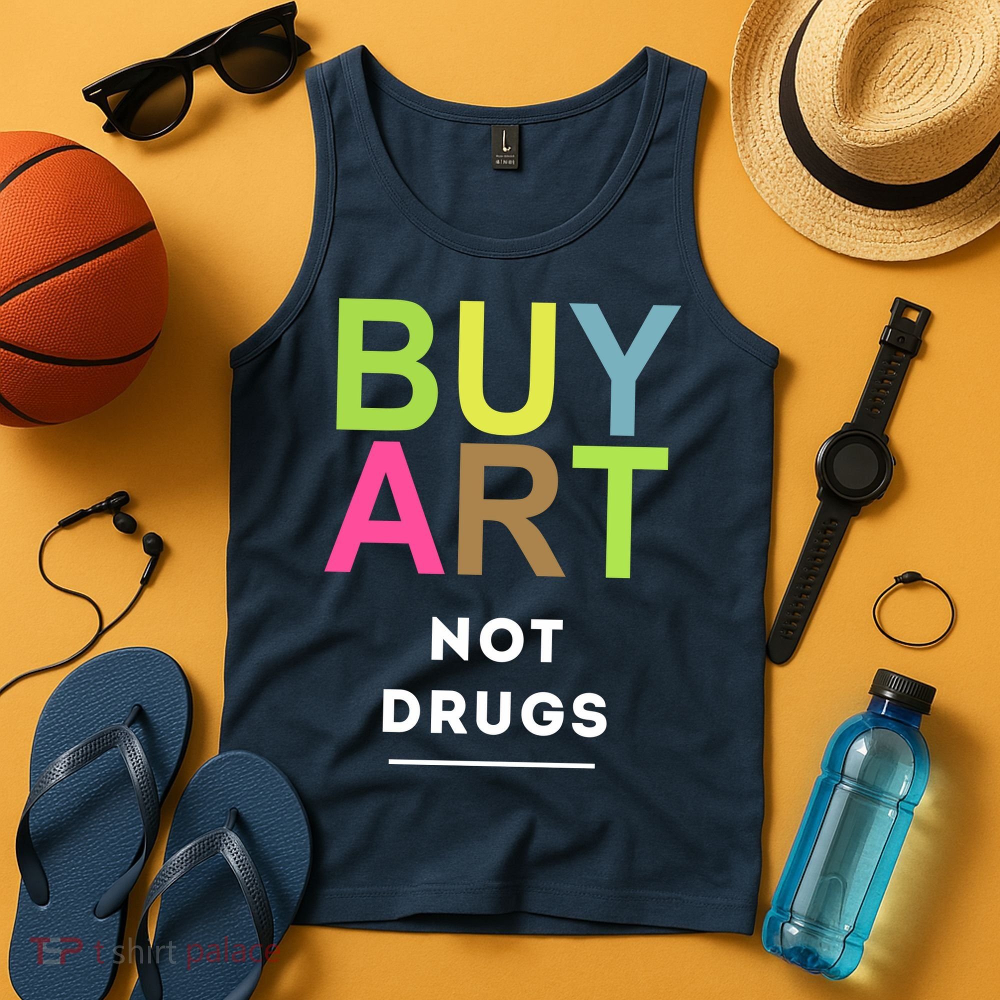 Buy Art Not Drugs Tank Top