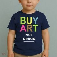 Buy Art Not Drugs Toddler T-Shirt thumb 2