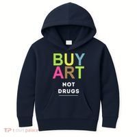 Buy Art Not Drugs Kids Hoodie thumb 0