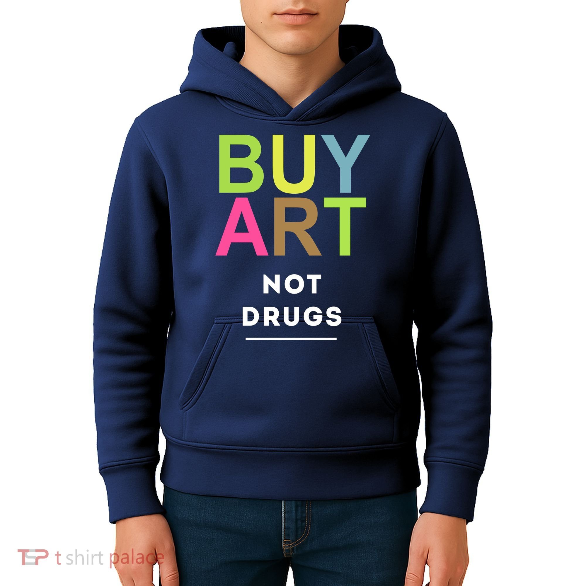 Buy Art Not Drugs Kids Hoodie