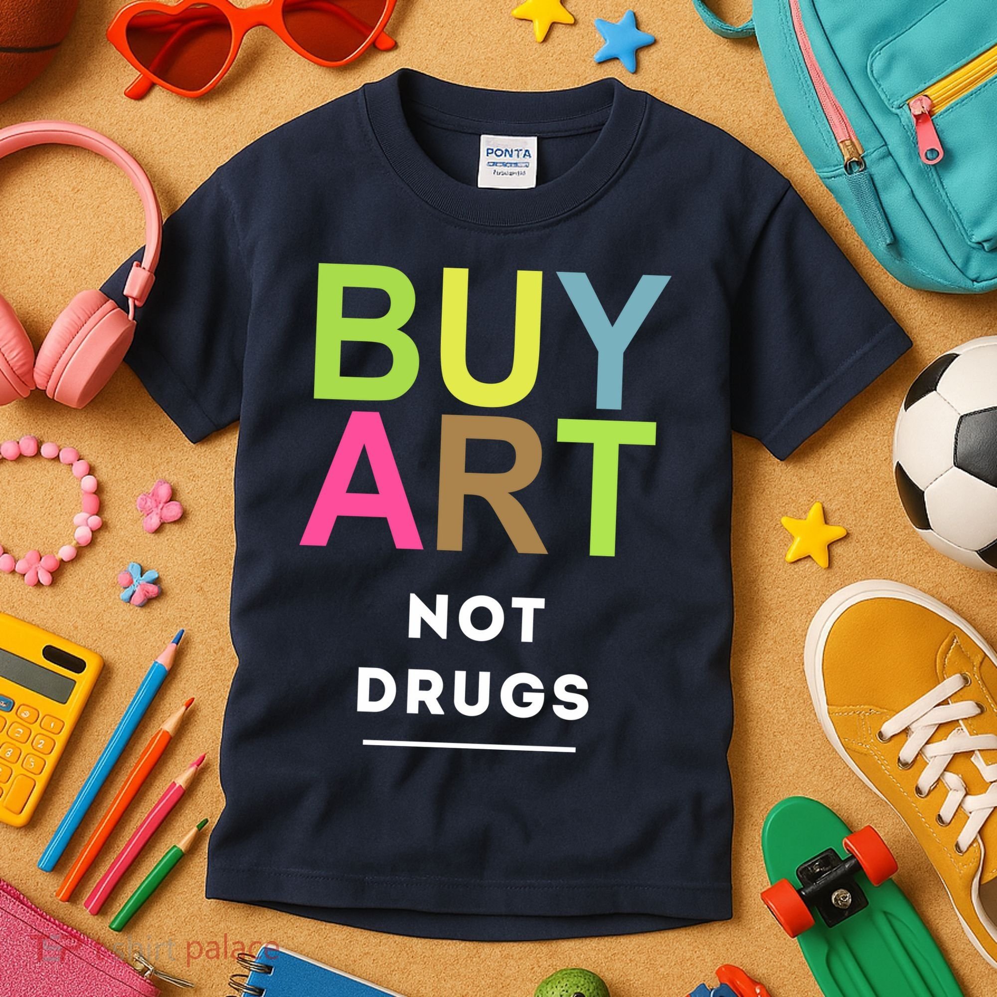Buy Art Not Drugs Kids T-Shirt
