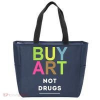 Buy Art Not Drugs Tote Bag thumb 0