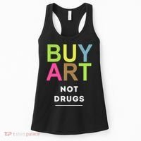 Buy Art Not Drugs Women's Tank Top thumb 0
