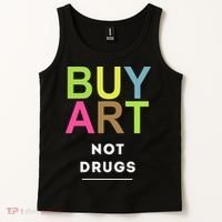 Buy Art Not Drugs Tank Top thumb 2