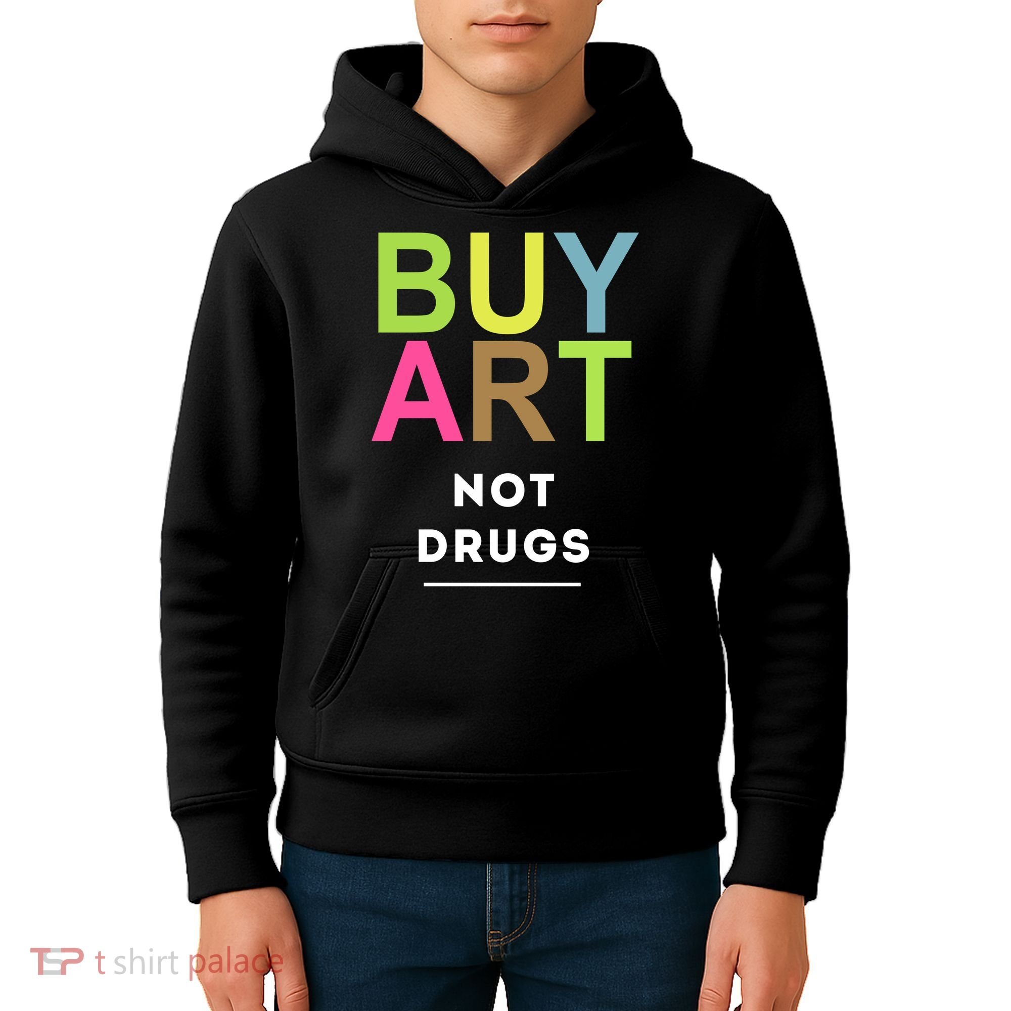 Buy Art Not Drugs Kids Hoodie