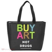 Buy Art Not Drugs Tote Bag thumb 0