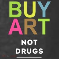 Buy Art Not Drugs Women's Hoodie thumb 2