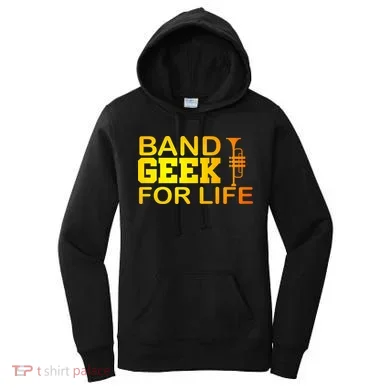 Band Geek For Life Women's Hoodie