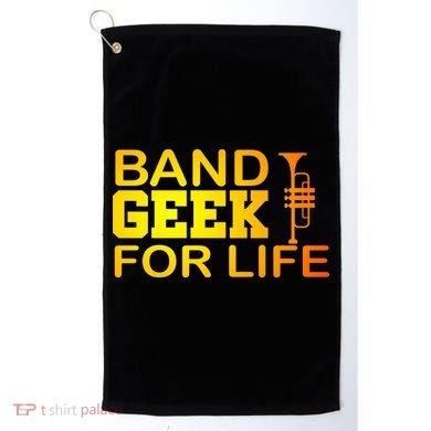 Band Geek For Life Golf Towel
