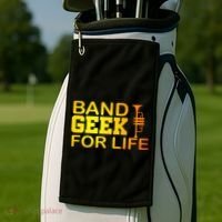 Band Geek For Life Golf Towel thumb 2