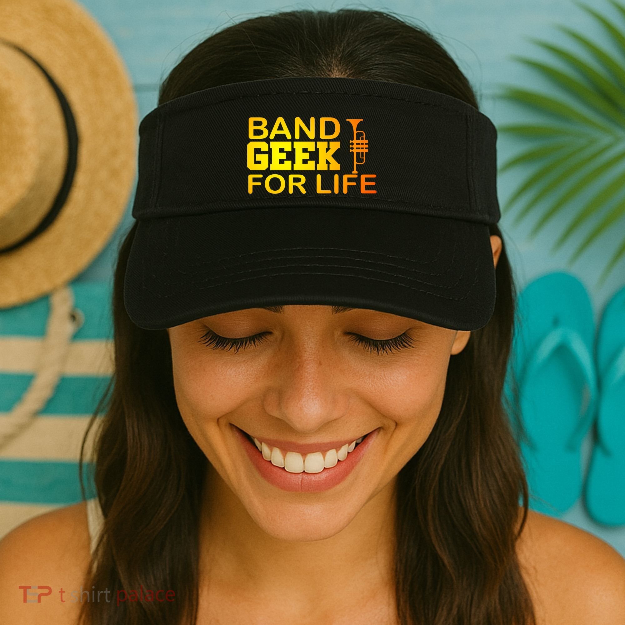 Band Geek For Life Visor