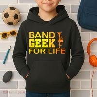 Band Geek For Life Kids Hoodie thumb 2