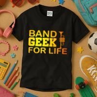 Band Geek For Life Kids T-Shirt thumb 3