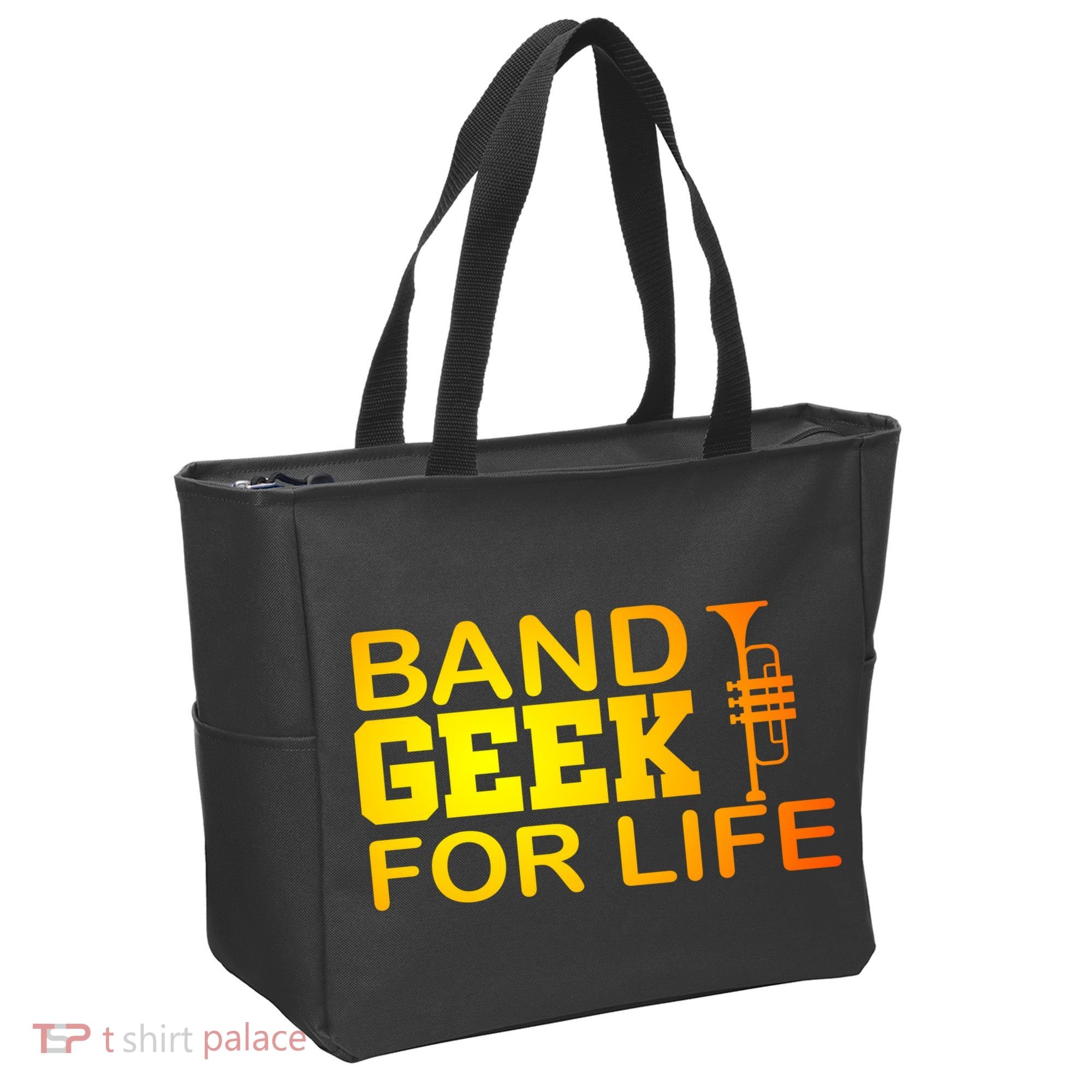 Band Geek For Life Tote Bag