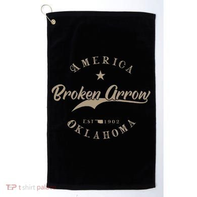 Broken Arrow Ok Oklahoma Golf Towel