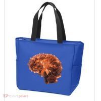 Brain Art Orange Ribbon Multiple Sclerosis Awareness Gift Tote Bag thumb 3