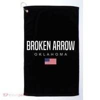 Broken Arrow Oklahoma Golf Towel thumb 0