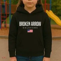 Broken Arrow Oklahoma Kids Hoodie thumb 3