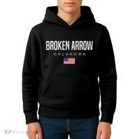 Broken Arrow Oklahoma Kids Hoodie thumb 4