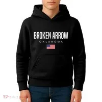 Broken Arrow Oklahoma Kids Hoodie thumb 4