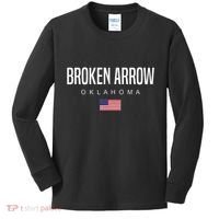 Broken Arrow Oklahoma Kids Long Sleeve Shirt thumb 0