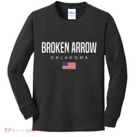 Broken Arrow Oklahoma Kids Long Sleeve Shirt thumb 0