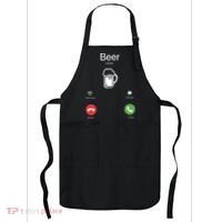 Beer Answer Or Decline Mobil Phone Funny Apron thumb 0