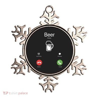 Beer Answer Or Decline Mobil Phone Funny Ornament