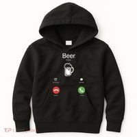 Beer Answer Or Decline Mobil Phone Funny Kids Hoodie thumb 0