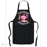 Birthday Axolotl Party Kawaii Axolotl  Apron thumb 0