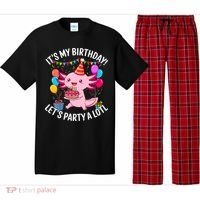 Birthday Axolotl Party Kawaii Axolotl  Pajama Set thumb 0