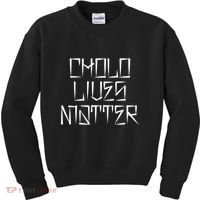 Brown And Proud Latino Mexican Raza Chicano Oldies Cholo Kids Sweatshirt thumb 0