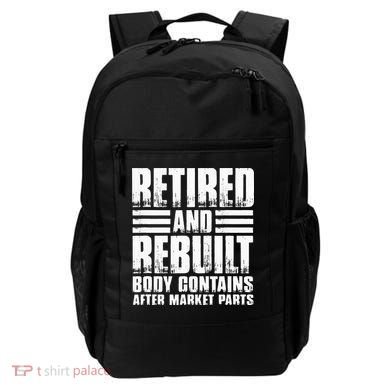 Bionic Aftermarket Parts Design Knee And Hip Replacement Backpack