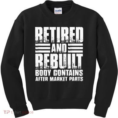 Bionic Aftermarket Parts Design Knee And Hip Replacement Kids Sweatshirt