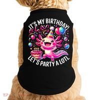 Birthday Axolotl PartyBirthday Axolotl Party  Doggie Tank thumb 0