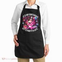 Birthday Axolotl PartyBirthday Axolotl Party  Apron thumb 2