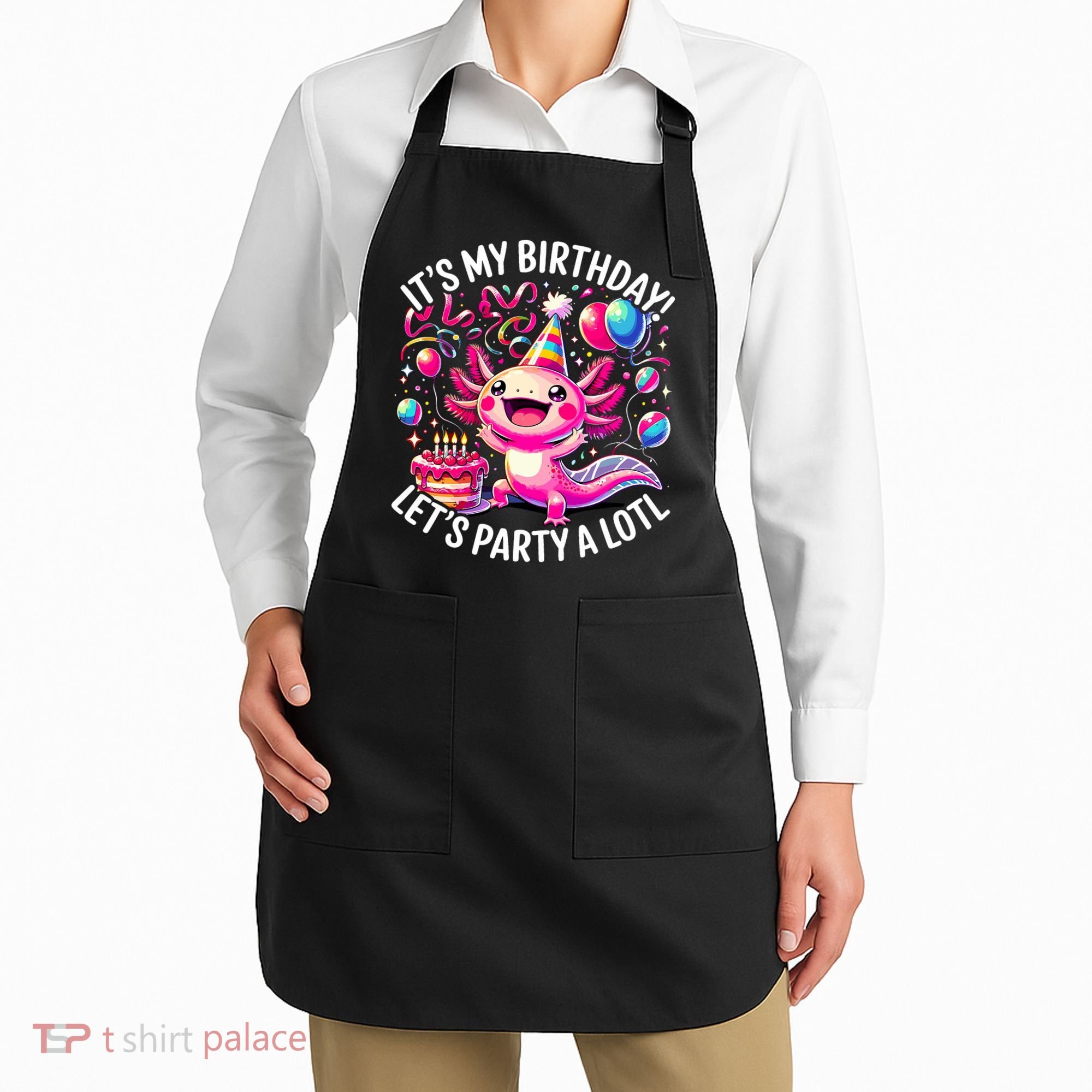 Birthday Axolotl PartyBirthday Axolotl Party  Apron