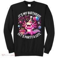 Birthday Axolotl PartyBirthday Axolotl Party  Sweatshirt thumb 0