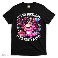 Birthday Axolotl PartyBirthday Axolotl Party  T-Shirt thumb 0