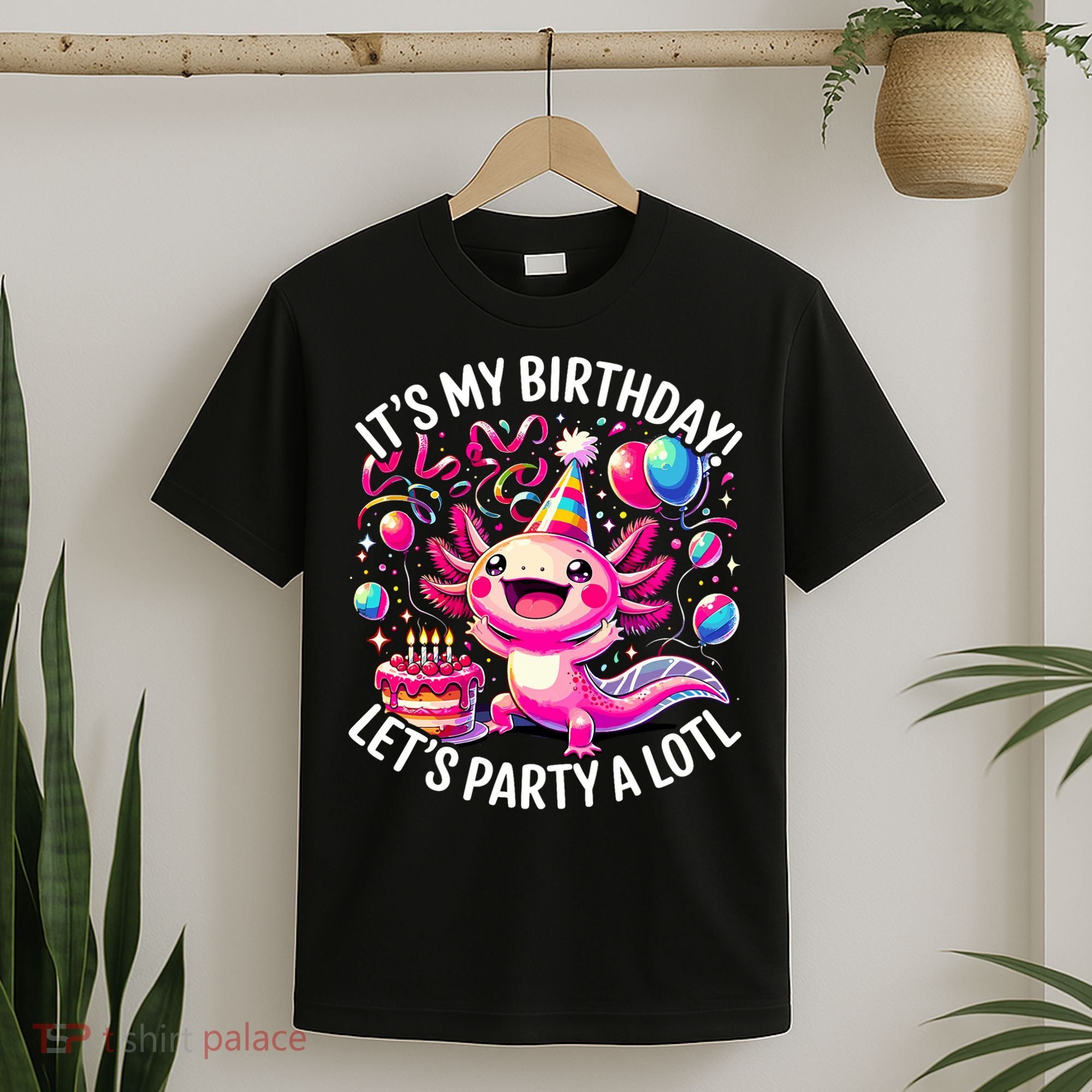 Birthday Axolotl PartyBirthday Axolotl Party  T-Shirt