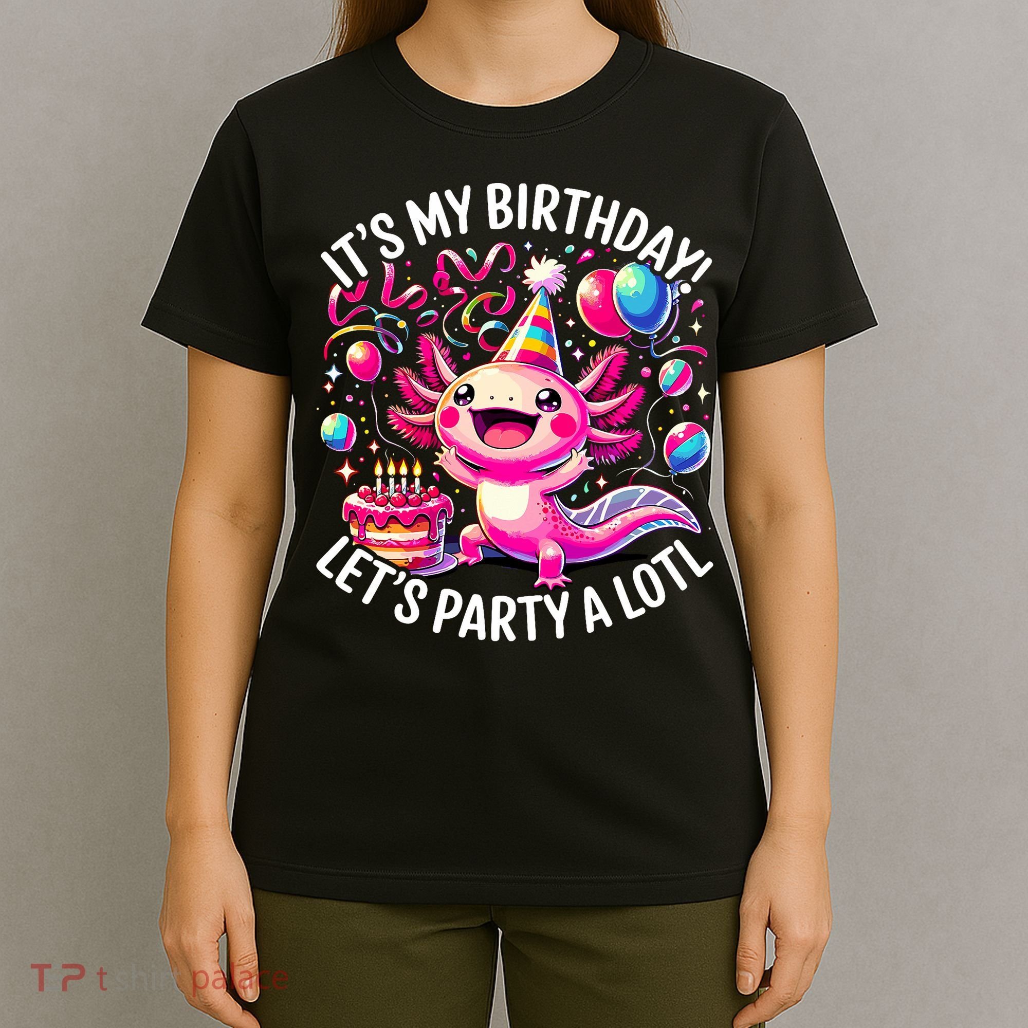 Birthday Axolotl PartyBirthday Axolotl Party  T-Shirt