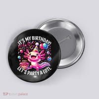 Birthday Axolotl PartyBirthday Axolotl Party  Button thumb 0