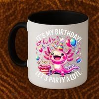 Birthday Axolotl PartyBirthday Axolotl Party  Coffee Mug thumb 2