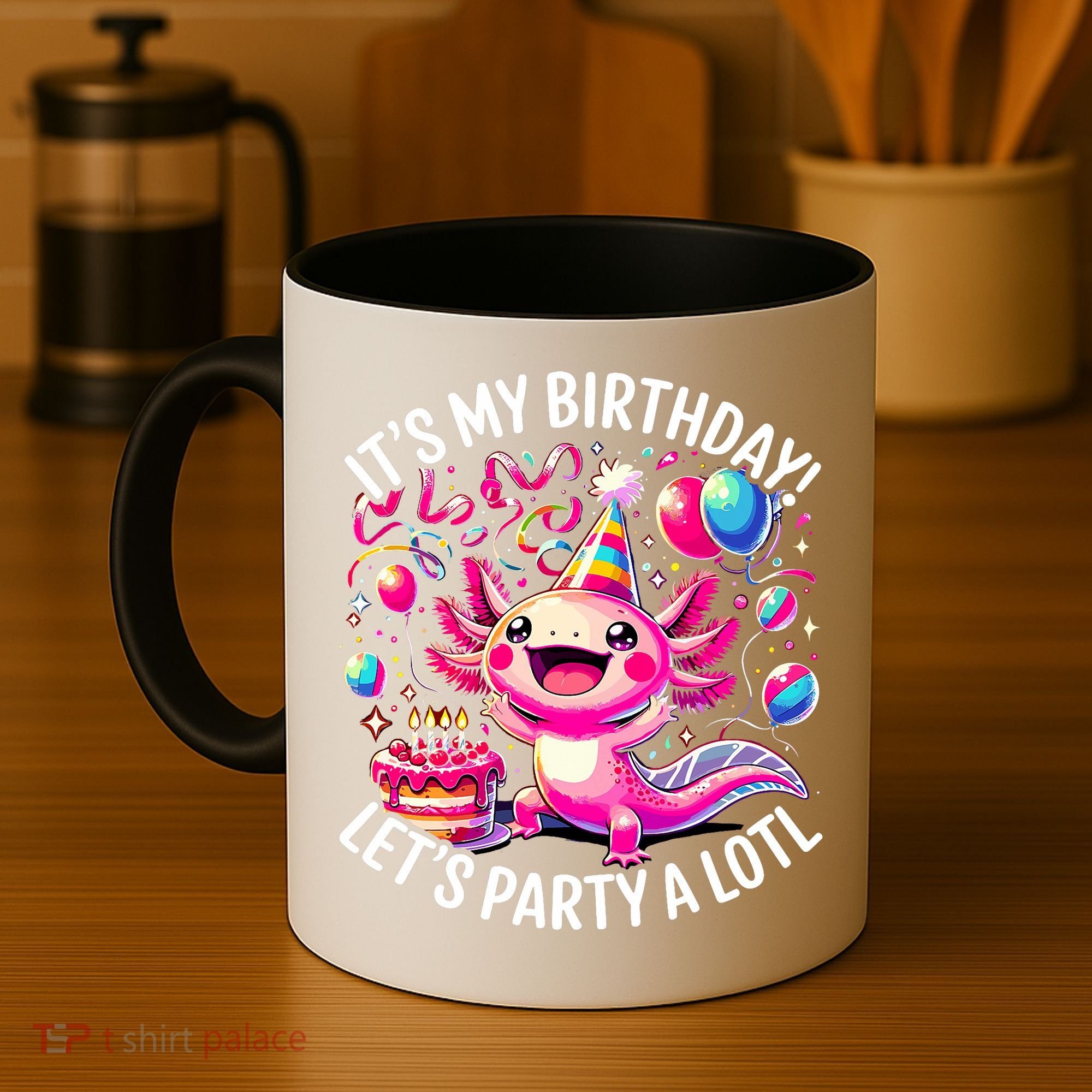 Birthday Axolotl PartyBirthday Axolotl Party  Coffee Mug