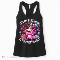 Birthday Axolotl PartyBirthday Axolotl Party  Women's Tank Top thumb 0